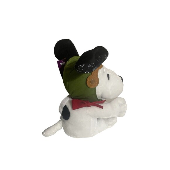 Peanuts Snoopy Flying Ace The Great Pumpkin 14" Animated Plush Motion Sound Work - Picture 2 of 16